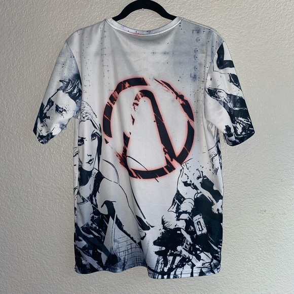 Borderlands Graphic T-Shirt Men’s L – Vault Logo Gaming Tee - Picture 2 of 5